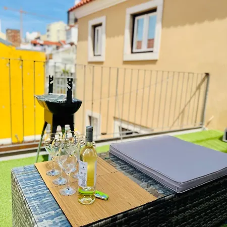 Charming Loft With Rooftop Terrace * Lisboa