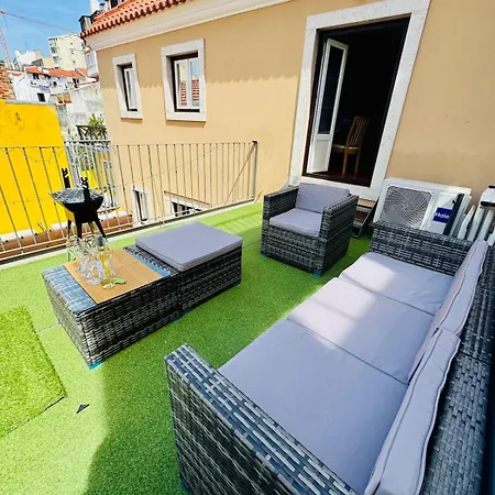 Charming Loft With Rooftop Terrace * Lisboa